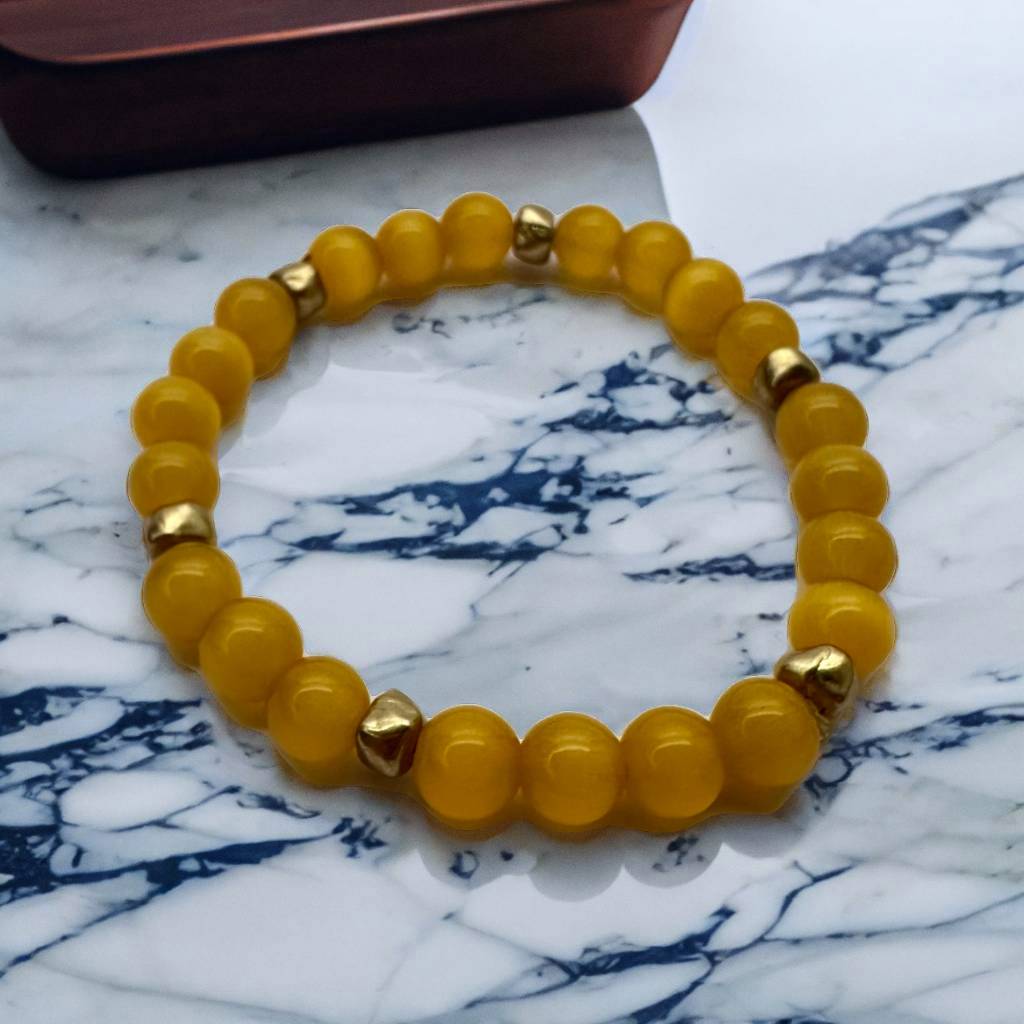 Bracelet cat's eye stone