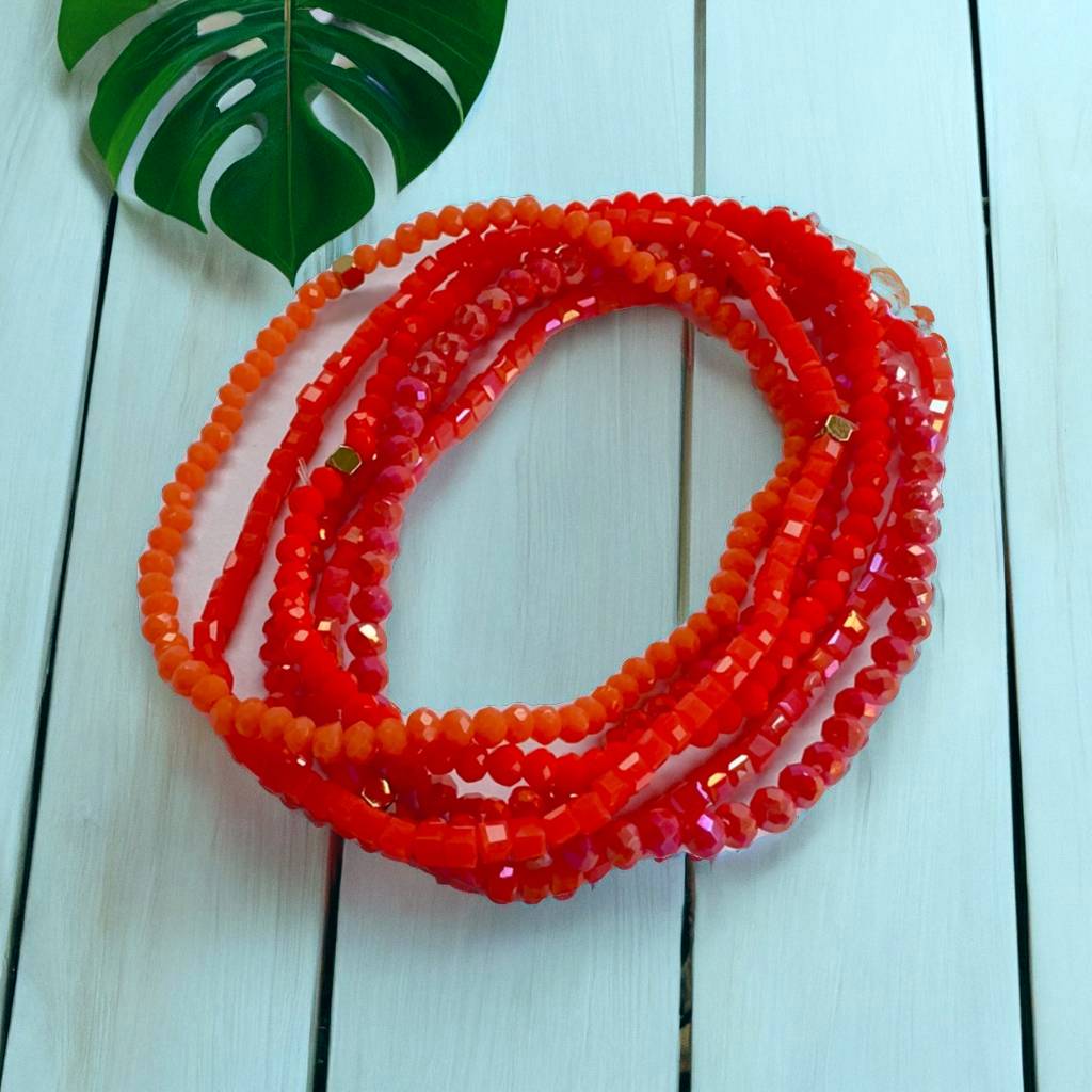 Bracelet orange tones