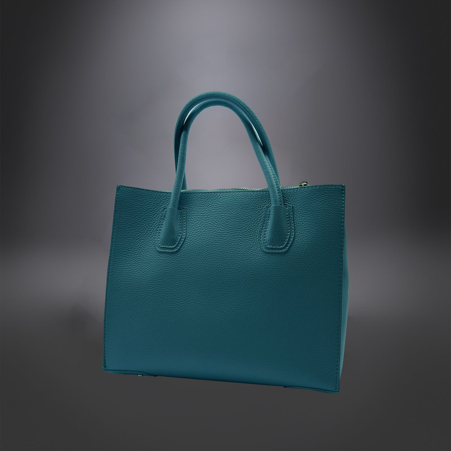 Sac à main en cuir bleu clair